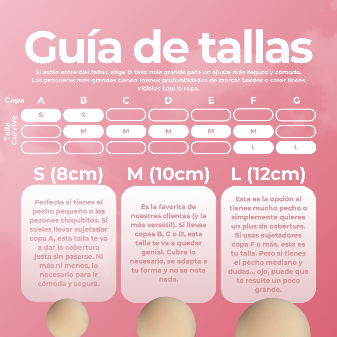 Pezoneras Círculos con Adhesivo