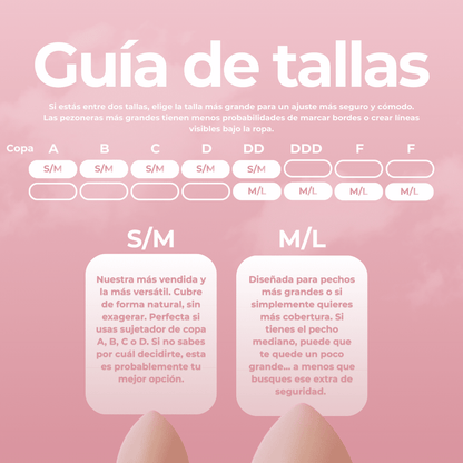 Pack de Pezoneras Triángulos - Curviva